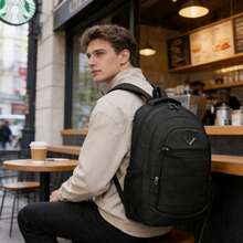 Khaki Tactical Style Backpack For Men, Large Capacity Laptop Bag, Durable Water-Resistant Commuter/Student/Travel Backpack - Multicolor - View 8