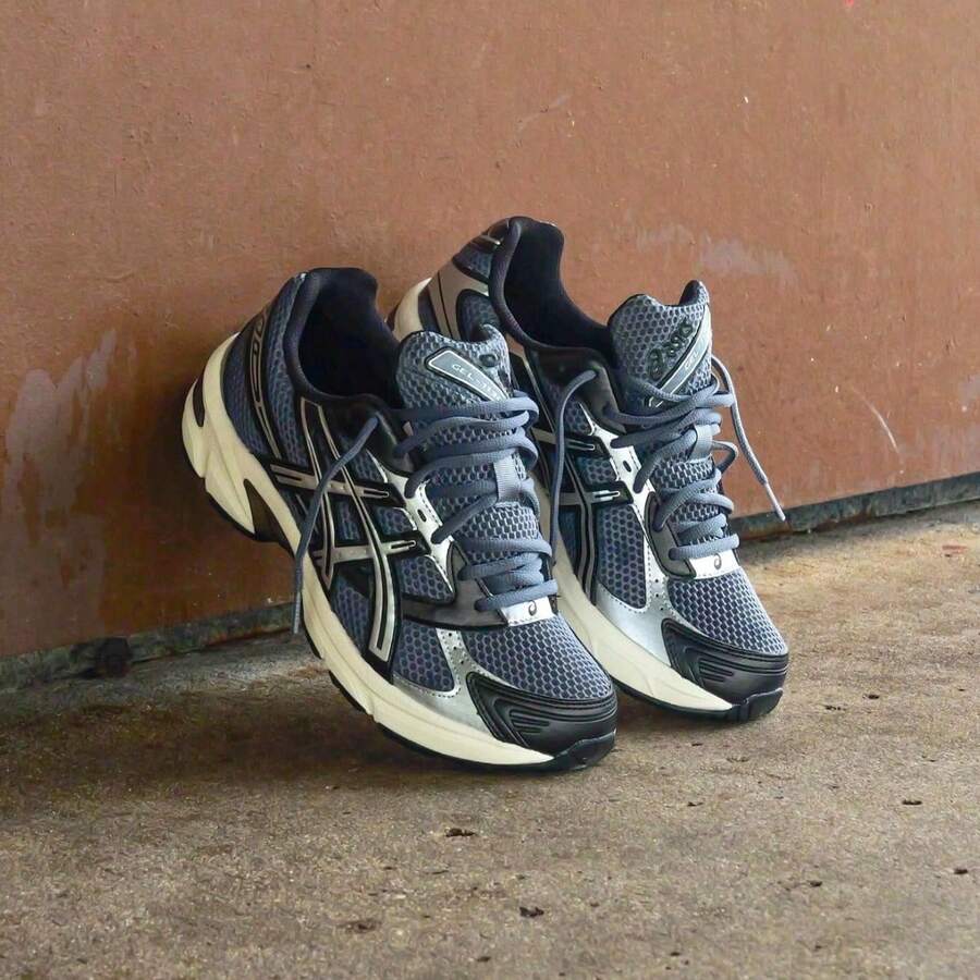 Asics Gel 1130 Black Pure Silver Men 1201A906-001 | Cushioned Performance, Lightweight Comfort - Trắng xám - Xem 1