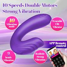 APP Egg Vibrator Wearable Clit Vibrating G-Spot Masager Vaginal Stimualtion 10 Powerful Vibrating Clitoral Stimulator Female Adult Sex Toys For Women Couples - Một cỡ - Xem 7