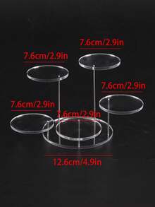 1 chiếc giá trưng bày nhẫn nhiều tầng hình tròn màu đen trắng mini bằng acrylic, giá để bàn trưng bày bánh cupcake, thích hợp cho các bữa tiệc, ngày lễ, gia đình, trưng bày mỹ phẩm, giá trưng bày nhiều tầng bằng acrylic. - Nhiều màu 2 - Xem 20