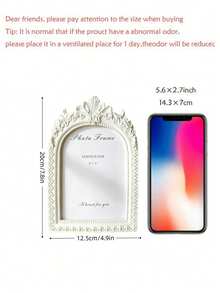 Vintage European-Style Golden Curved Photo Frame, Decorative Frame Suitable For Home Decor And Photo Display, Ideal Gift For Birthdays, Graduations And Other Occasions - Multicolor - View 15