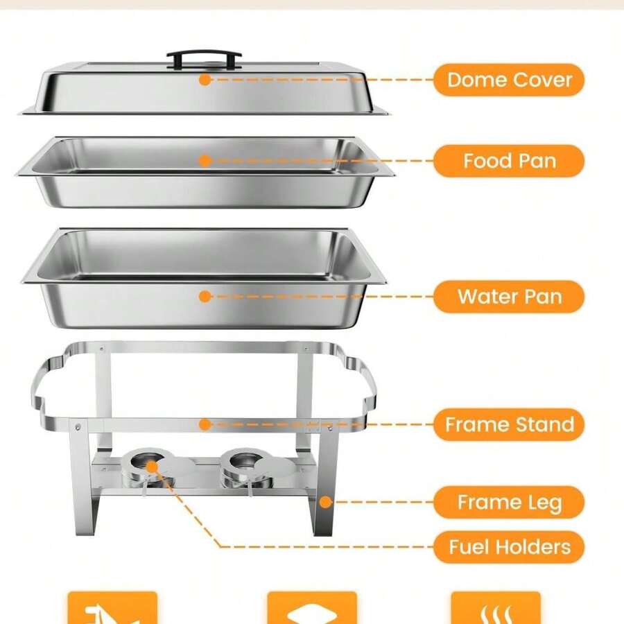 Food Service Carts & Trolleys - Stainless Steel (silver) - View 1