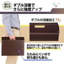 Plus File Box PP Box Archivos + 76-007 x - Marrn 5 unidades - Ver 6