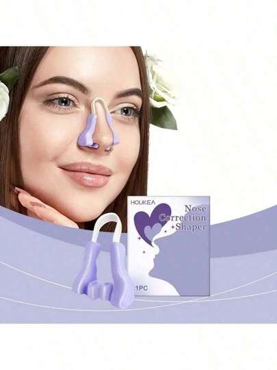 New Nose Optimizer! Progressive Correction Nose Shaping Device To Help Improve Flat Nose/Alar Issues. Random Packaging Styles Of Carton Box And Bag