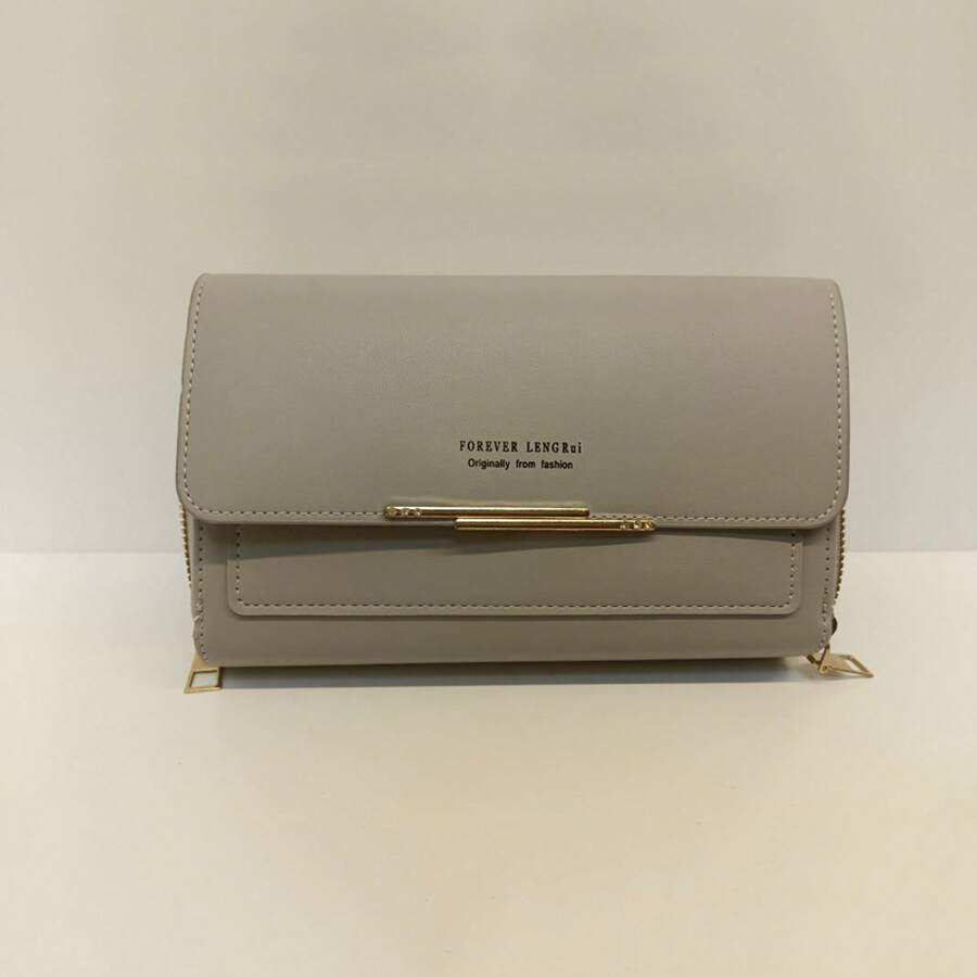 Wallet Female Students, Small Wallet With Lychee Pattern, Clutch Bag, Long Storage Wallet, Card Holder, Coin Purse - Wallet - View 1
