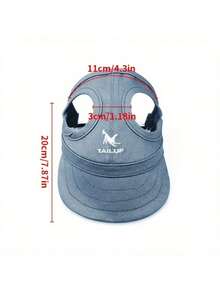 1pc Adjustable Dog Sun Hat, Puppy Cat Duck Billed Baseball Cap, Pet Outdoor Accessories - Multicolor - View 6