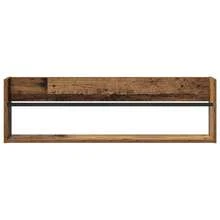 vidaXL Magazinregal 2 pcs Altholz 100 x 12 x 30 cm Holzwerkstoff - Braun - Übersicht 6