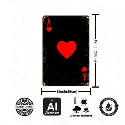 Encanto ahumado™ Logotipo vintage de puros artesanal de hojalata | Decoración de alta gama para bares, salones y áreas de fumadores