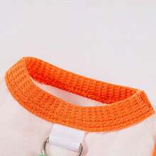 Set de 2 piezas de chaleco de tela transpirable y ligera con capucha con diseño de frutas en 3D para perros y gatos - Naranja - Ver 7