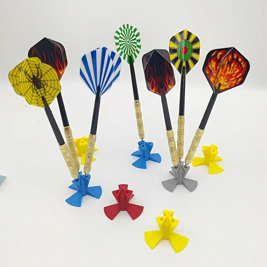 1/2pcs Dart Storage Rack, Modern Minimalist Style, Durable PVC Material, Open Design, Suitable For Living Room, Office, Game Room, Archery Room, Large Capacity Organized Storage, Professional Player Choice, Game Room, Archery Hut, Dart Organizer - Multicolor - View 1