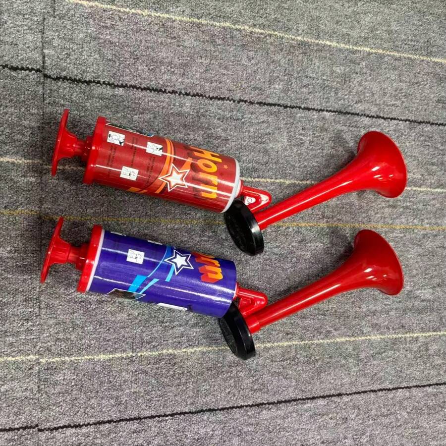 大型手持式气喇叭,世界杯、体育赛事、啦啦队表演用扩音器 - 多色 - 查看 1