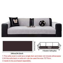 SANMOSPIN 1pc Minimalist Waterproof Sofa Cover, Comfortable Sofa Pad For Home, Bedroom, Living Room, Office, Suitable For All Seasons - Multicolor - View 15