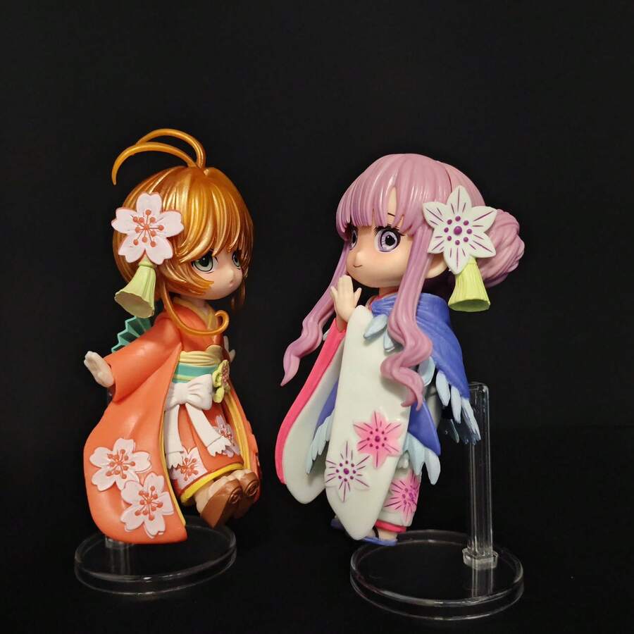 Coffret de figurine de collection Tomoyo Daidouji, convient comme cadeau de vacances, cadeau amusant et mignon, cadeau d'anniversaire, cadeau de Pâques, cadeau d'Halloween, cadeau de Noël, cadeau de fête, figurines d'anime - Multicolore - Voir 1