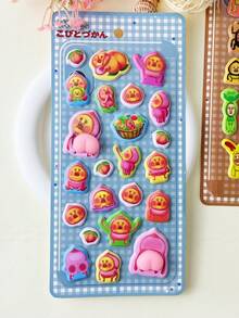 Cute 3D Foam Stickers, PP Material 3D Stickers, Reusable DIY Decorative Stickers, Interactive Stickers Suitable For Children, Can Be Used For Pencil Cases, Envelopes, Gift Boxes, Photo Frames And Other Decorations - Multicolor - View 11