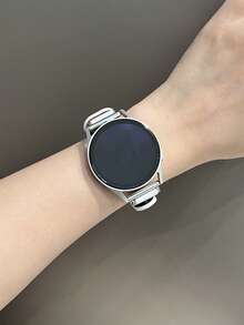 18mm 20mm 22mm 标准尺寸真皮表带 - 时尚替换表带，兼容华为 Galaxy Watch 7 6 5 4 40mm 44mm、Galaxy Watch 5 Pro、Galaxy Active 2、Watch 6 4、GT6 GT5 GT4 GT3 GT2 Pro，男女通用 - 白色 - 查看 2