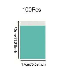 100/50/10 túi quà dày dặn, chống thấm nước, màu trơn, kiểu dáng tối giản, đa năng, phù hợp cho trường học, văn phòng, vận chuyển và gửi thư mùa tựu trường, quà sinh nhật cho nam giới, hộp quà Valentine, hộp quà nam, quà tặng nam, túi quà số lượng lớn, túi quà màu xanh dương, quà Valentine, quà Giáng sinh. - Kem xanh - Xem 16