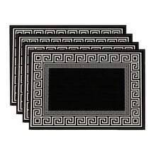 2/4/6/8pcs Elegant Minimalist Geometric Print Rectangular Placemats, Suitable For Home, Restaurant, Holiday Celebration, Banquet Table Decor - Multicolor - View 10