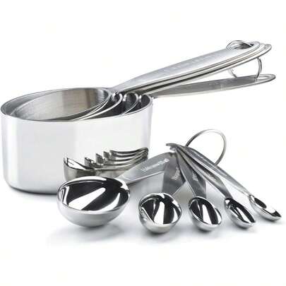 CUISIPRO SS Measuring Cups And Spoons Set
