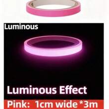 Ruban fluorescent réactif aux rayons UV noirs/ruban luminescent néon - Ruban super lumineux, 3 tailles par couleur, convient pour Halloween, sports de nuit, marquage d'atelier, idéal pour la décoration de la maison, la décoration de Noël, la décoration de la chambre, les cadeaux de Noël, la décoration de Noël - Ruban fluorescent - Voir 19