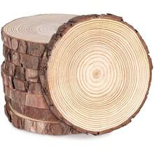 Natural Pine Wood Chips, Raw Wood Chips Suitable For Decorations, Handicrafts, Table Decoration DIY Painting, Christmas Decoration DIY Crafts - B - View 5
