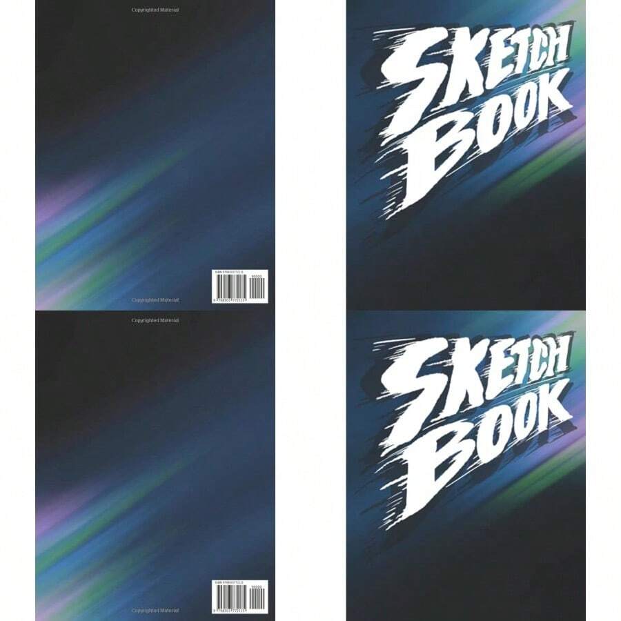 Sketch book: Notebook for Drawing Writing Painting Sketching Blank Paper 8.5x11 inches - como en la imagen - Ver 1
