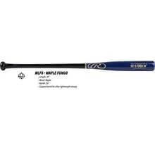Rawlings - Bate FUNGO de Arce para Entrenamiento Béisbol/Softbol 34 Pulgadas Infield Negro/Royal - INF negro/real - Ver 4