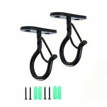 Multi-Purpose Screw-Fixed Hanging Hook, Suitable For Indoor & Outdoor Use, Applicable For Plants, Wind Chimes, Party Decorations, Ceiling Hooks, Christmas Holiday Decor, Load-Bearing - Fixed Hook - View 15