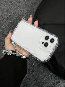 Bộ 2 ốp lưng điện thoại TPU trong suốt chống sốc kèm dây đeo cổ tay, thiết kế tối giản, tương thích với Apple X, XR, XS Max, 11, 12, 13, 13 Pro, 13 Pro Max, 14 Pro Max, 15, 15 Pro, 15 Plus, 15 Pro Max, 16, 16 Pro, 16 Plus, 16 Pro Max, 17, 17 Air, 17 Pro, 17 Pro Max - Trong sáng - Xem 6