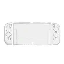 Cross-Border Product: 1pc Transparent TPU Protective Case Suitable For Nintendo Switch OLED, Thin Transparent Game Console Protective Shell, Dust-Proof And Wear-Resistant - View 2