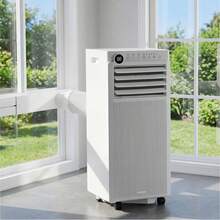 Havato 8000BTUs Portable Air Conditioner For Bedroom With Drainage-Free Cooling, 4 In 1 Portable AC Units With Cool, Fan, Dehumidifier, Sleep, 24H Timer/Remote/Window Kits - US A Type Plug(110-127V) - View 6