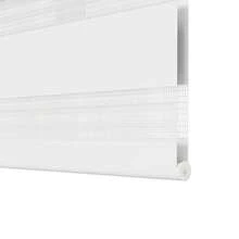 vidaXL Zebra-Rollo 60,9 x 120 cm, Stoffbreite 56,7 cm, Weiß - Einheitsgröße - Übersicht 10