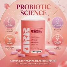 Gozycity- Vaginal Probiotics – 60 Count |     PH Balance + Prebiotics |     Women's Intimate Health, Odor Control & Feminine Freshness |     30-Day Supply – Buy Now & Save - 1 - 查看 6