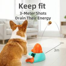 Bát ăn chậm tương tác hình cá voi 2 trong 1 cho chó và đồ chơi giải đố, bát chống tràn phân phối thức ăn cho chó, đồ chơi tương tác cho chó nhỏ/vừa và mèo - Nhiều màu - Xem 6