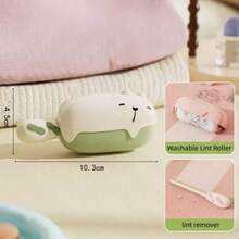 Reusable Lint Remover,WashableLint Roller,Portable Pet Hair Remover ForClothes,Travel Home - Yellow - 查看 7
