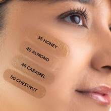 Base de Maquillaje Liquida Italia Deluxe Locked in Place Soft Matte Foundation - 40 Almond - Ver 2