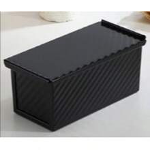 Standard Size Rectangular Black Gold Textured Bread Baking Pan. Bakes Evenly, Easy Demoulding. Ideal For Kitchens, Perfect For Baking Bread On Weekends And Holidays. - Multicolor - View 10