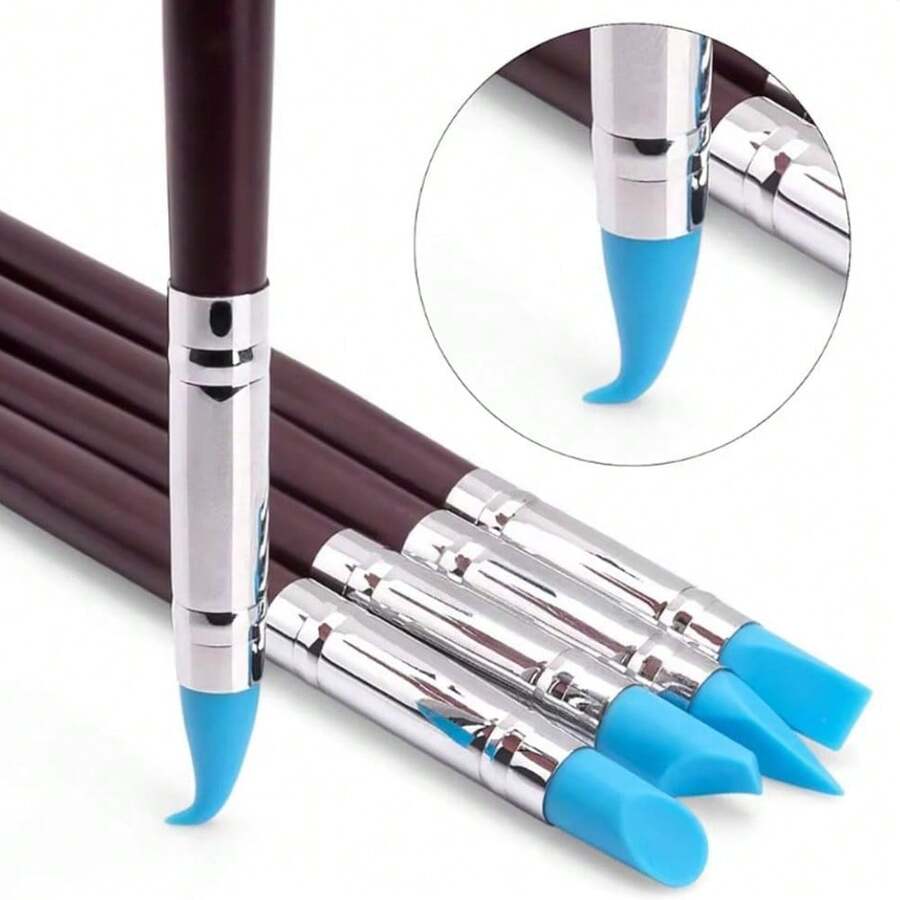 Bộ cọ hoàn thiện silicon và khuôn tô F 400 - Nhiều màu - Xem 1
