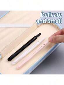1pc M&G Precision Drawing Compass With Built-In Pencil, Student Drawing Set (Compass + Eraser + Lead Refills), Suitable For Students And Professionals, Portable School & Office Stationery (Black) - Sets - View 5
