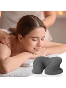 Gối tựa đầu, gối nằm sấp thư giãn, gối kê cổ, gối nằm ngửa khi massage, gối nằm sấp cho giường spa, salon. - Nhiều màu - Xem 2