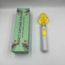 1/2pcs Handheld Bug Catcher With 6X Magnifier Lens, Portable Insect Observation Tool With Release Mechanism - Made Of ABS, Battery-Free, Suitable For Bees, Spiders And Small Crawlers, Household & Garden Pest Control, Comes With Individual Packaging - One Size Fits All - View 12