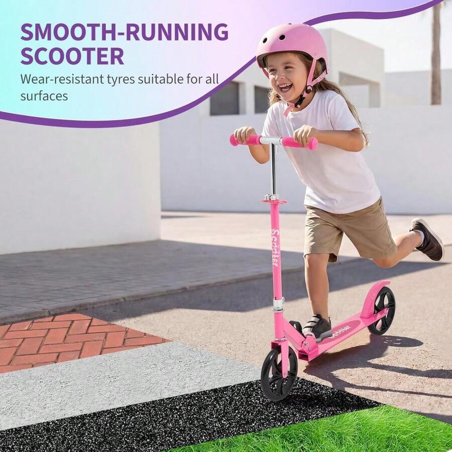 Kick Scooters, Foot Scooters - Pink - View 1