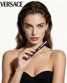 Versace Olympia Ballpoint Pen With Twist Mechanism Blue Ink Pen With Fine Tip Luxury Gift for Unisex - 圓形 - 查看 3