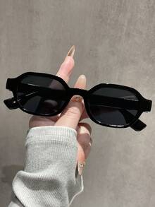 Set de 4 gafas de moda con estilo bohemio, versátiles para uso diario, adecuadas para la playa, viajes, fiestas, accesorio de regalo estilo Y2K - Multicolor - Ver 4