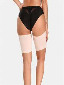 1 đôi dây đeo đùi chống trượt, quần legging nữ co giãn cao, chống ma sát, thích hợp cho chạy bộ, yoga và tập thể dục. - Nhiều màu - Xem 7