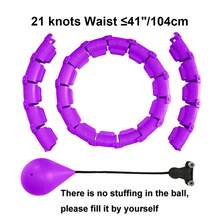 Hula Hoop - Purple 21 Knots - View 3