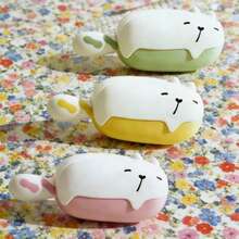Reusable Lint Remover,WashableLint Roller,Portable Pet Hair Remover ForClothes,Travel Home - Yellow - 查看 4