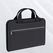 Bolsa impermeable y resistente al fuego para documentos, bolsa de archivo plegable y expandible con gran capacidad. Organizador de archivos práctico para el trabajo diario, uso de oficina y viajes de negocios para mantener sus documentos bien ordenados y protegidos. - Multicolor - Ver 10