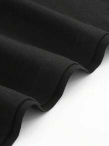 Envío local, camiseta de mujer, 100% algodón estampado, corte regular, ideal para uso diario, un excelente regalo de cumpleaños o presente. - Negro - Ver 3