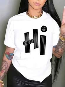 Women T-Shirts - White - View 6