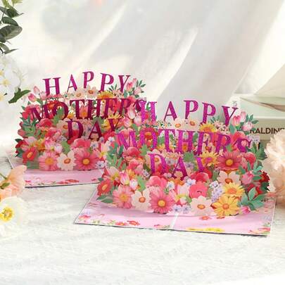 1 tấm thiệp sinh nhật dành cho nữ với họa tiết thú vị "Có ở khắp mọi nơi trên thế giới", thích hợp làm quà tặng cho bạn bè nữ.